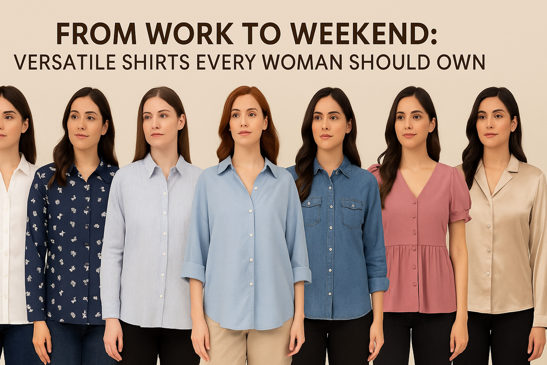 From Work to Weekend: Versatile Shirts Every Woman Should Own