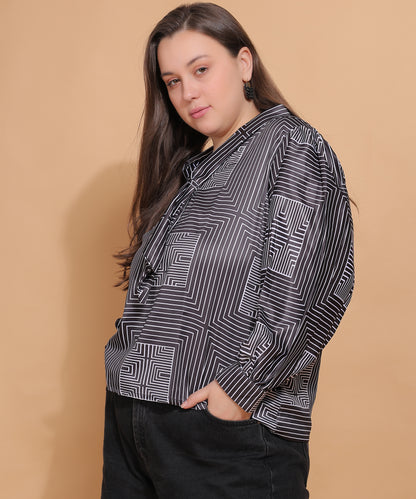 Graphica Monochrome Bow Top