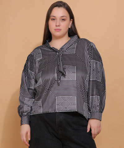 Graphica Monochrome Bow Top