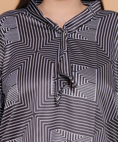 Graphica Monochrome Bow Top