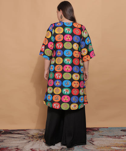 Jaipur Joy Elephant Long Top